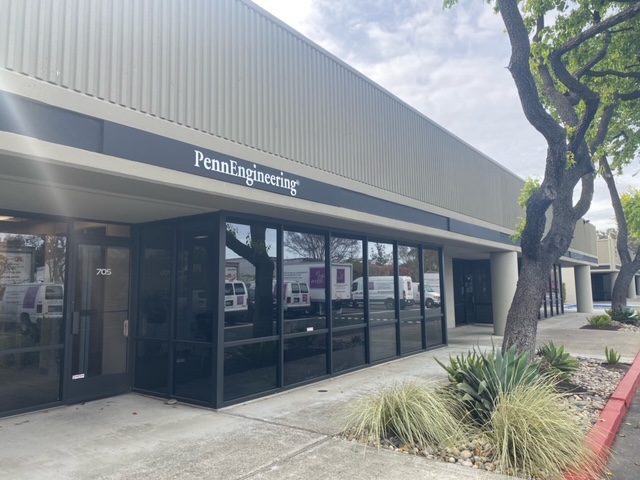Front of building