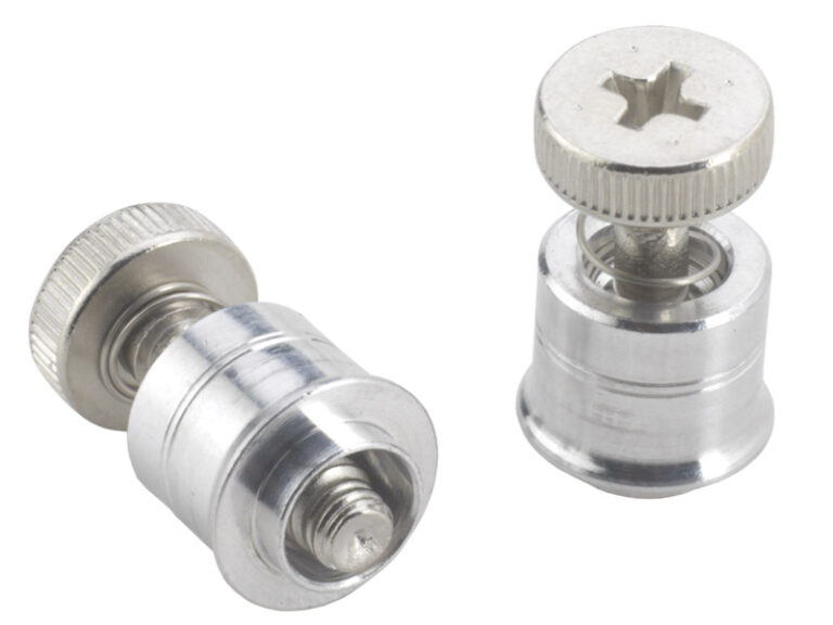 PF7MFM40 Captive Panel Screw, Screw Head, Springloaded, Flare