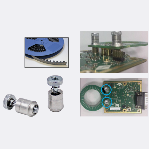 Photo of CT Scanner PC Board using SMTPFLSM and SMTSOB panel screws