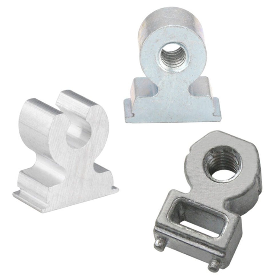 R'ANGLE® fasteners come in threaded, unthreaded, open, self-clinching and SMT varieties